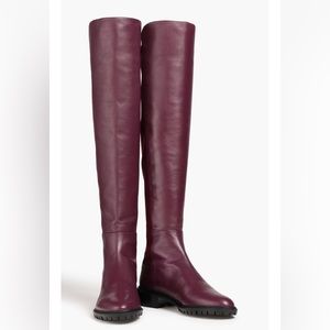 STUART WEITZMAN Boots, size 5, Over knee boots, Plum Color